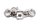 Gabelbrücke oben Fahreraufnahme BMW G 650 Xcountry 0141 E65X K15 07-10