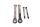 Rear shock absorber linkage and tension strut 185 Suzuki GSF 1200 S Bandit WVA9/S 01-05