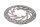 Forbremseskive, boret, 4,2 mm tyk BMW G 650 Xcountry E65X 0164 K15 07-10