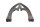 Stuurdemper op de voorste swingarm-as BMW R 1200 R R1ST K27 0400 11-14