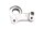 Clutch cable holder, clutch cable mount BMW G 650 Xcountry 0141 E65X K15 07-10