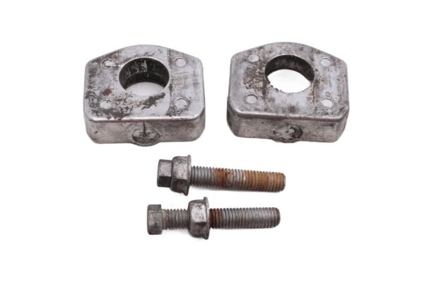 Kettenspanner Achsspanner Satz Hinterrad BMW G 650 Xcountry 0141 E65X K15 07-10