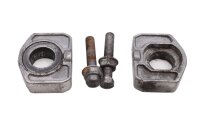 Kettenspanner Achsspanner Satz Hinterrad BMW G 650 Xcountry 0141 E65X K15 07-10