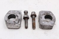 Kettenspanner Achsspanner Satz Hinterrad BMW G 650 Xcountry 0141 E65X K15 07-10