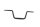 Handlebars 22mm tubular handlebars high black round curved BMW K 1100 LT K589 0526 90-98