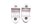 Handlebar clamps, mounting clamps BMW G 650 Xcountry 0141 E65X K15 07-10