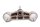 Nederste gaffelbro, styrerørsklemme BMW G 650 Xcountry 0141 E65X K15 07-10