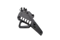 Footrest bracket, carrier plate left, passenger mount BMW K 1100 LT K589 0526 90-98