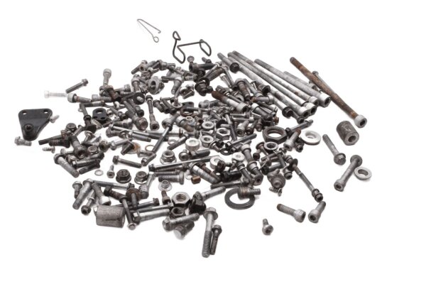 Screw set frame screws nuts BMW G 650 Xcountry 0141 E65X K15 07-10