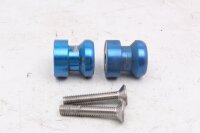 Kit de vis dadaptation pour supports de bras oscillant bleu Yamaha YZF R6 RJ09 05-06