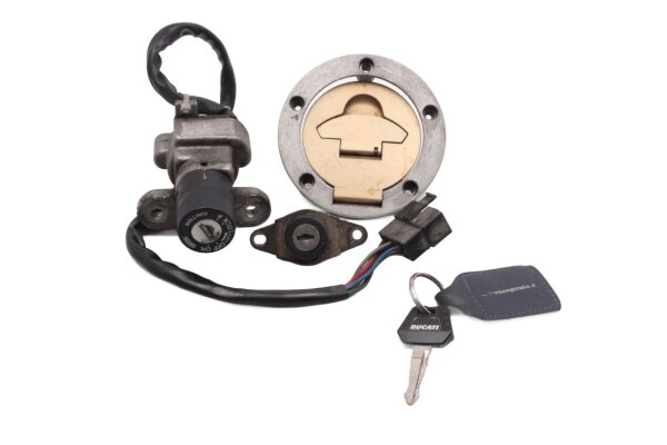 Ensemble de verrouillage dallumage, verrouillage du réservoir de carburant Ducati Monster 600 Dark ZDM300AA 98-01