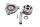 Oljepump rotor drivaxel hjulmotor BMW G 650 Xcountry 0141 E65X K15 07-10