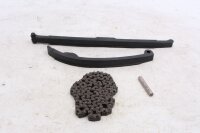 Timing chain, chain tensioner, guide rail set Yamaha YZF R6 RJ09 05-06