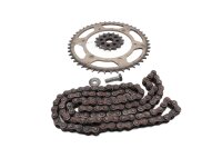 Kit chaîne, chaîne de transmission, pignon, pignon BMW G 650 Xcountry 0141 E65X K15 07-10