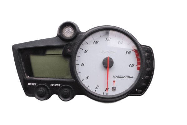 Unidad de velocímetro, pantalla de cabina, instrumento (digital/analógico) Yamaha YZF R6 RJ09 05-06