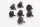 Seat rubber buffer stop set BMW K 1100 LT K589 0526 90-98