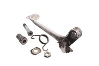 Bremshebel hinten Pedal Fußbremse Mechanik Raste...