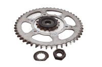 Baghjul, drivsæt, gearforhold Yamaha YZF R6 RJ09 05-06
