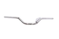 Stuur, buisvormig stuur, gebogen, geribbeld, verchroomd Moto Guzzi V 35 Imola II PC 83-87
