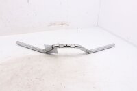 Stuur, buisvormig stuur, gebogen, geribbeld, verchroomd Moto Guzzi V 35 Imola II PC 83-87