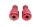 Lenkergewicht Satz Abdeckung rot Racing Design schwarz Yamaha YZF R6 RJ09 05-06
