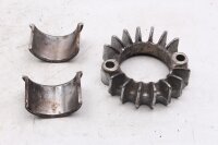 Udstødningsmanifoldflange, højre sideklemmer Moto Guzzi V 35 Imola II PC 83-87