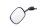 Left mirror, rearview mirror, mounting thread Yamaha YZF R6 RJ09 05-06