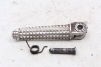 Front left footrest, drivers pedal pad, ribbed profile Yamaha YZF R6 RJ09 05-06