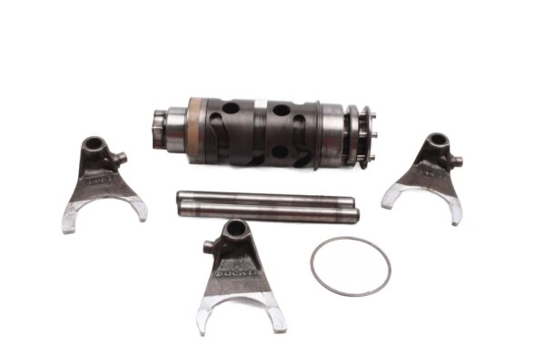 tambour de sélection, fourchettes de sélection, tiges de sélection Ducati Multistrada 1000 DS A1 03-06