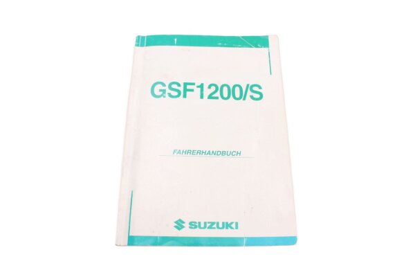 Gebruikershandleiding, instructiehandleiding Suzuki GSF 1200 S Bandit WVA9/S 01-05