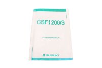 Gebruikershandleiding, instructiehandleiding Suzuki GSF 1200 S Bandit WVA9/S 01-05