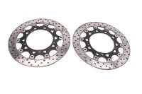 Bremsscheiben vorne gelocht Satz Bremse Scheiben 4,5mm...