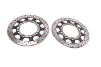 Bremsscheiben vorne gelocht Satz Bremse Scheiben 4,5mm...