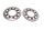 Bremsscheiben vorne gelocht Satz Bremse Scheiben 4,5mm Yamaha YZF R6 RJ09 05-06