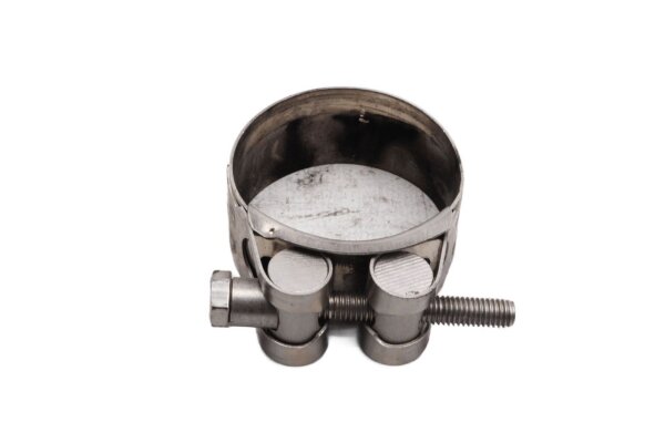 Collier de serrage du collecteur déchappement droit à double boulon Moto Guzzi V 35 Imola II PC 83-87