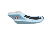 Seat cover, trim panel, luggage cover (blue) Moto Guzzi V...