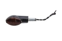 Front right turn signal on handlebar, orange lens Moto Guzzi V 35 Imola II PC 83-87
