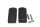 Passenger footrest rubber rear left right BMW K 1100 LT K589 0526 90-98