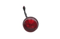 Round rear light, brake light, red, classic Moto Guzzi V...