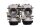 Kaksoiskaasuttimen kaasuventtiilit Ducati Monster 600 Dark ZDM300AA 98-01