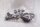 Udstødningsmanifold, udstødningsmanifold, udstødningsrør, udstødningsrør 4-1 Yamaha YZF R6 RJ09 05-06