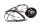 Forlygtefatning, lampeholder, ledningsnet H4 Moto Guzzi V 35 Imola II PC 83-87