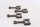 Ensemble bielle, vilebrequin, liaison piston, quatre cylindres Yamaha YZF R6 RJ09 05-06