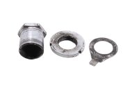 borgmoer van de stuurkop, borgplaat borgmoer Moto Guzzi V 35 Imola II PC 83-87