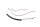 Rear hydraulic brake line set Moto Guzzi V 35 Imola II PC 83-87