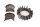Montageflens spruitstuk links uitlaat Moto Guzzi V 35 Imola II PC 83-87