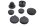 Cover cap set, frame rubber stoppers BMW R 1150 GS R21 0415 99-04