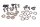 Bremsscheiben Befestigungsschrauben Satz vorne BMW R 1150 GS R21 0415 99-04