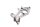Fotstödsfäste, bärplatta, fram höger, fäste BMW R 1150 GS R21 0415 99-04