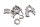 Oliepumpehus, hydraulisk pumpe, internt drev BMW R 1150 GS R21 0415 99-04